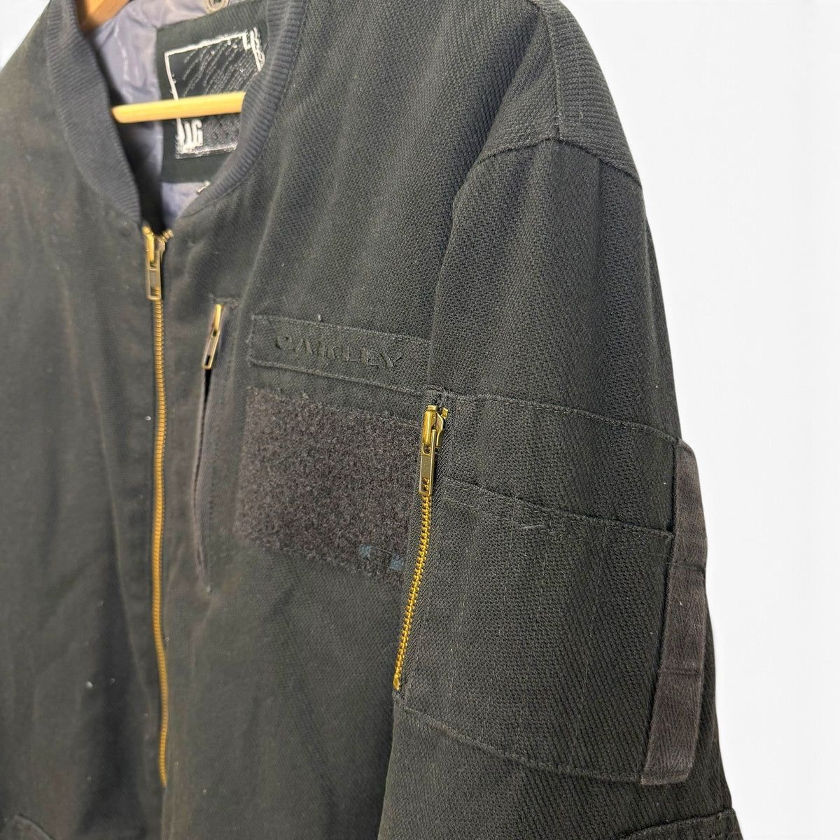Y2K Oakley Tactical Bomber Jacket L