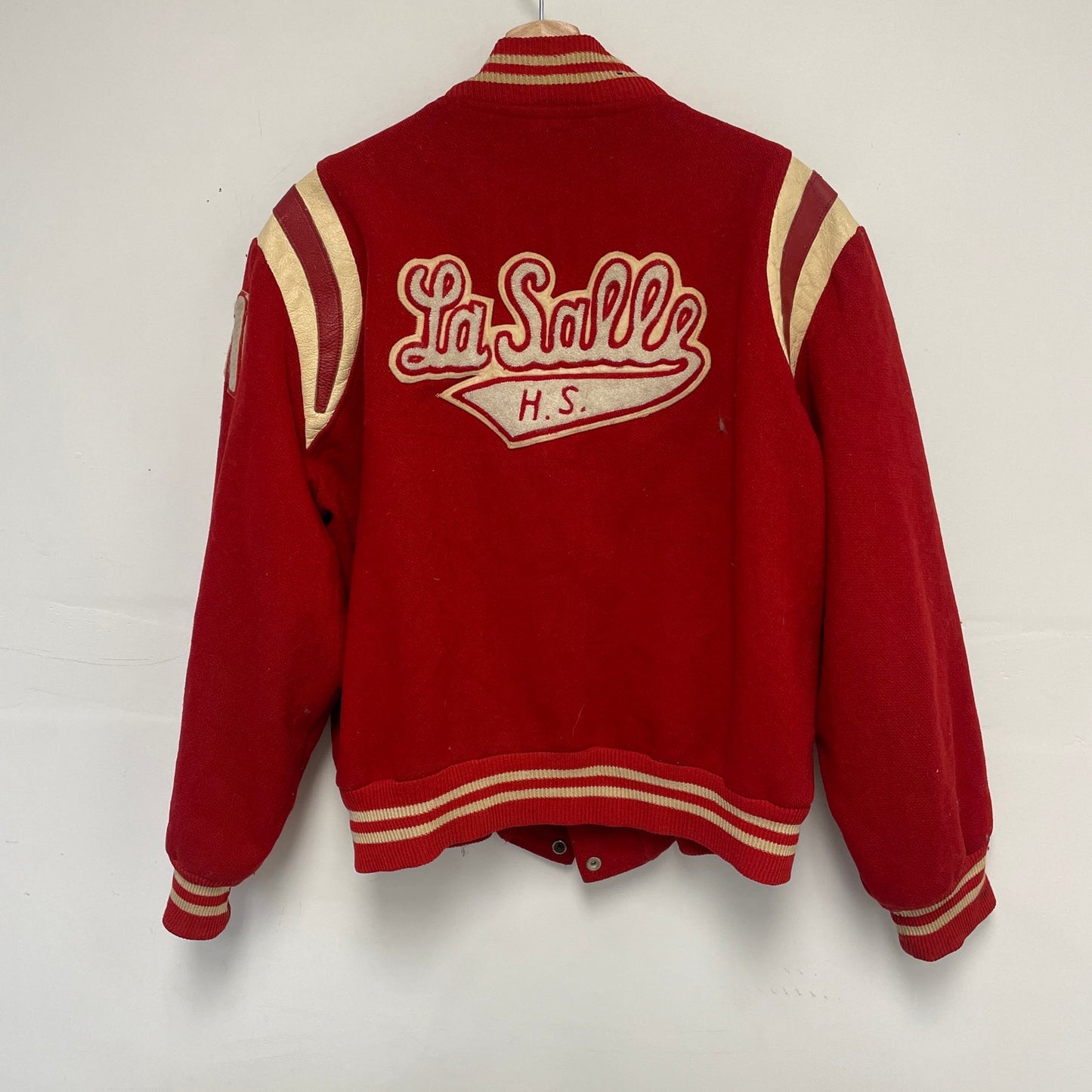 Vintage 70s varsity letterman jacket L