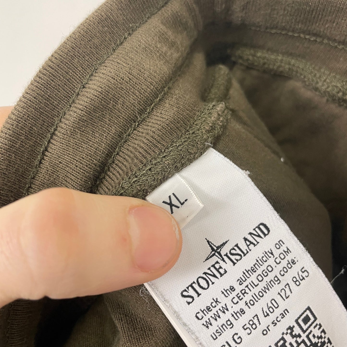 Stone Island Track Pant Green Logo Patch XL