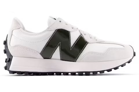 New Balance 327 White Dark Green Size: 9w
