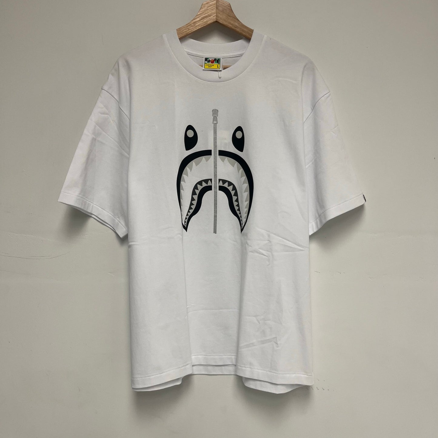 A Bathing Ape Shark Tee  L DS