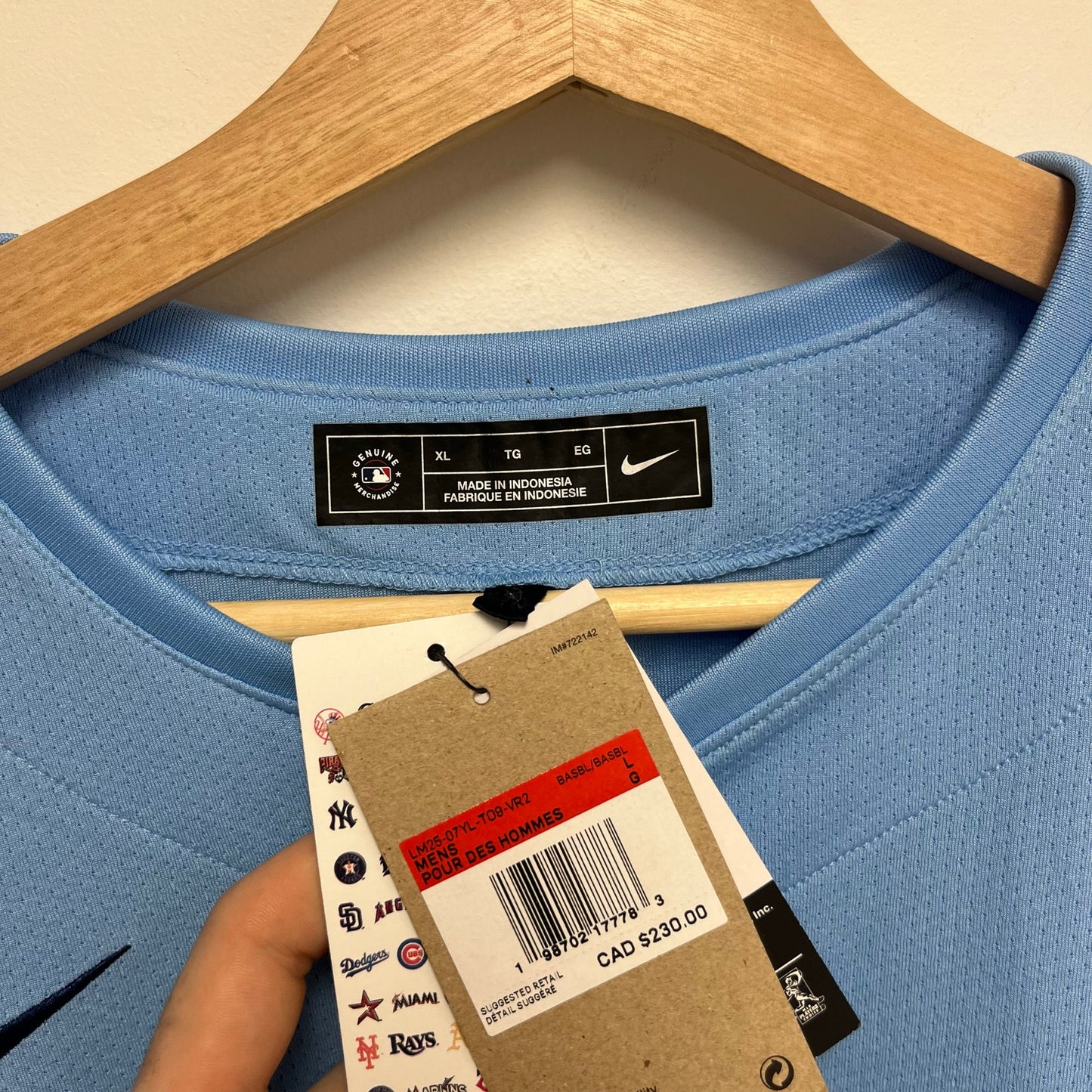 NWT Nike Toronto Blue Jays Bichette Jersey XL