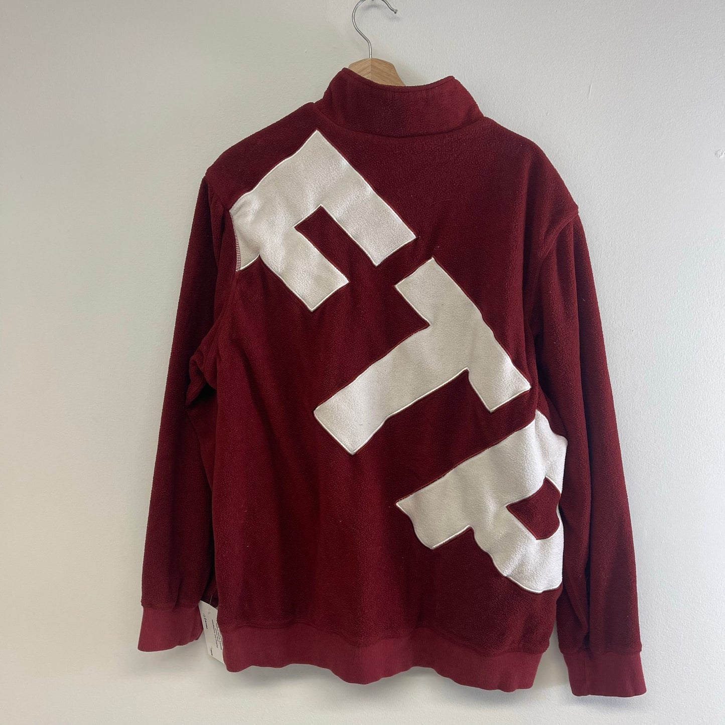 FTP Sherpa Half Zip Jacket fleece Red L