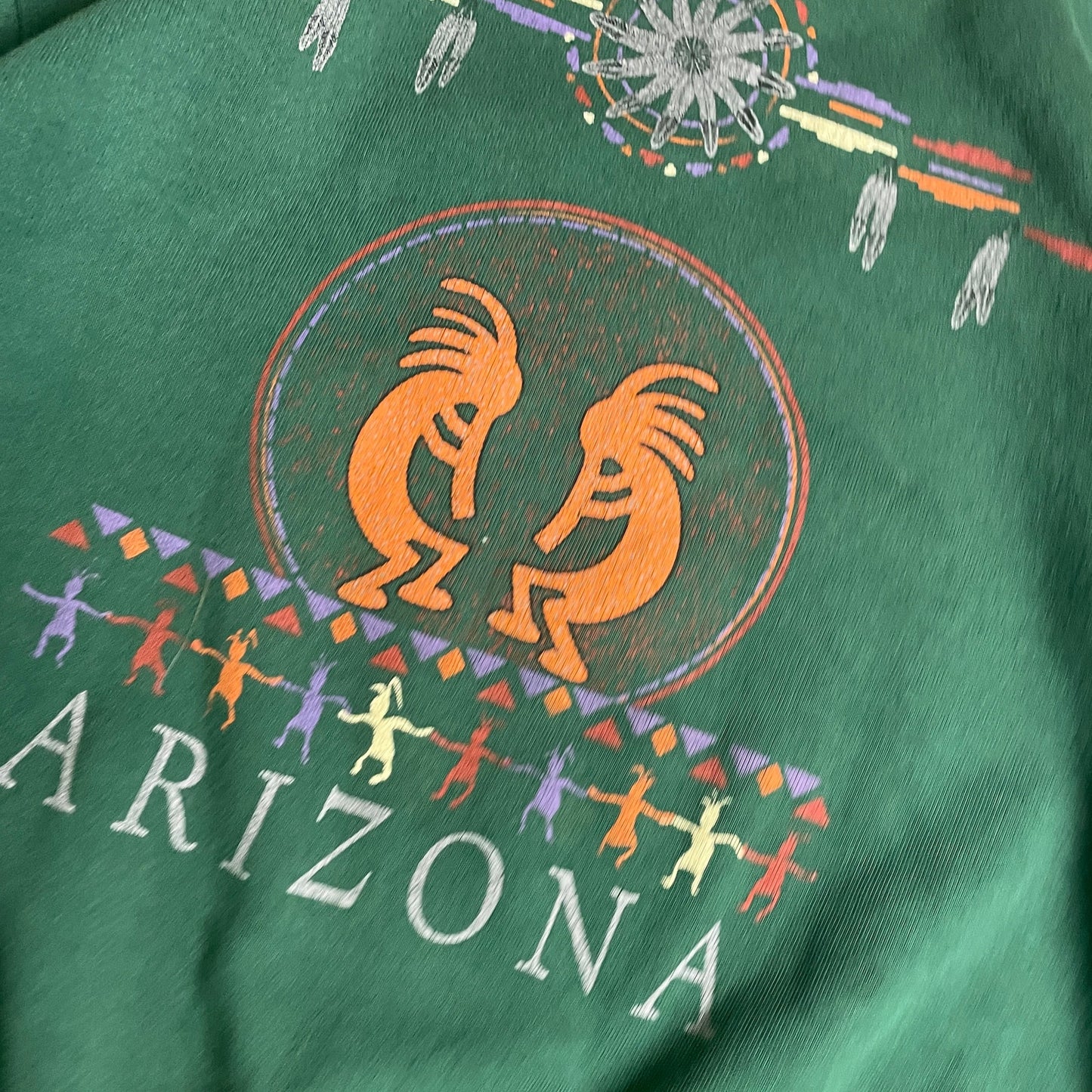 Vintage Arizona green Crewneck L