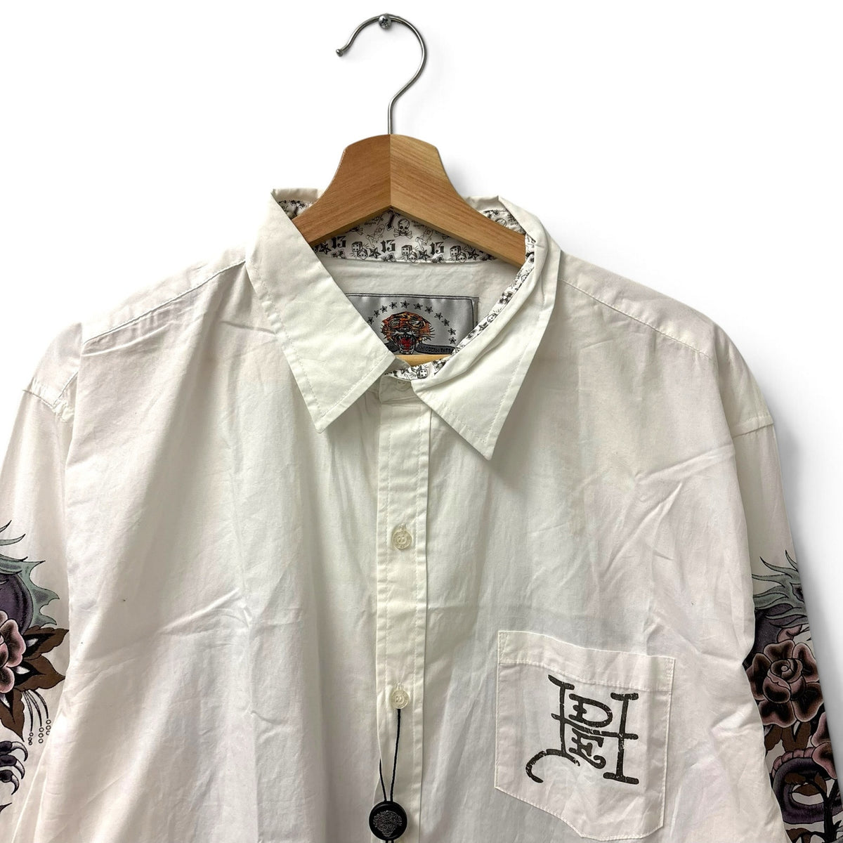 Vintage Ed Hardy Button Up Shirt XL