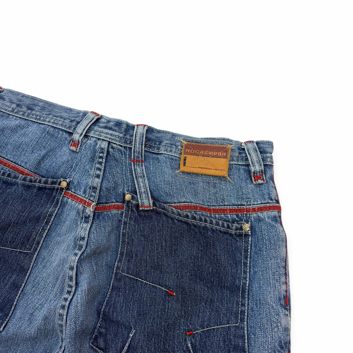 Roca Wear Embroidered Baggy Jeans 32x32