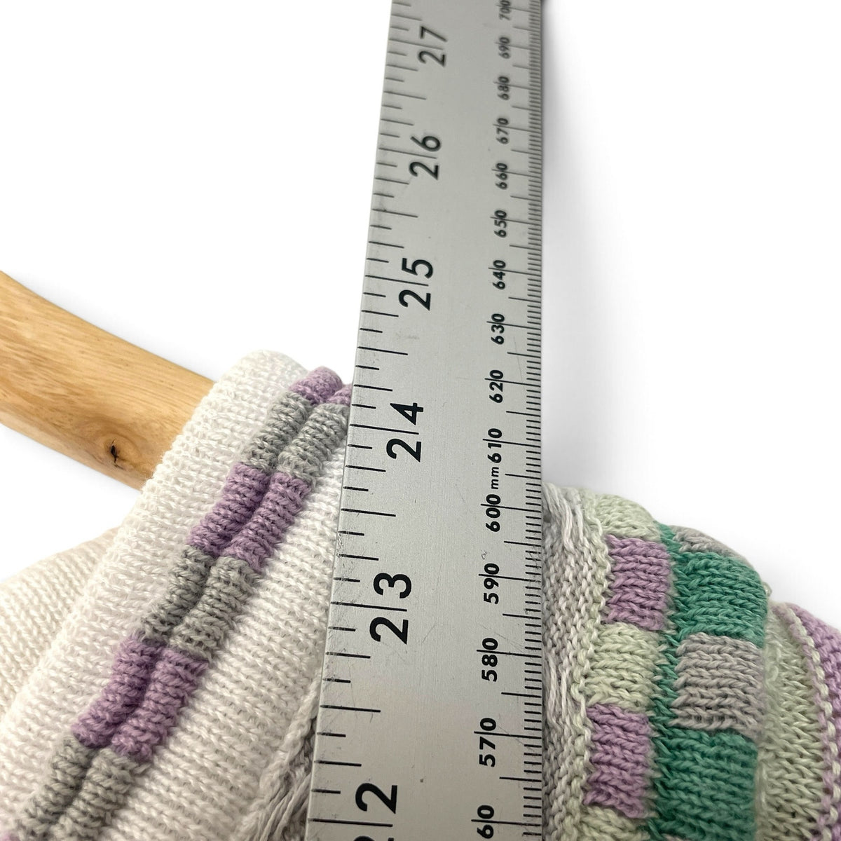 Vintage Tundra 3D Cable Knit V Neck Sweater