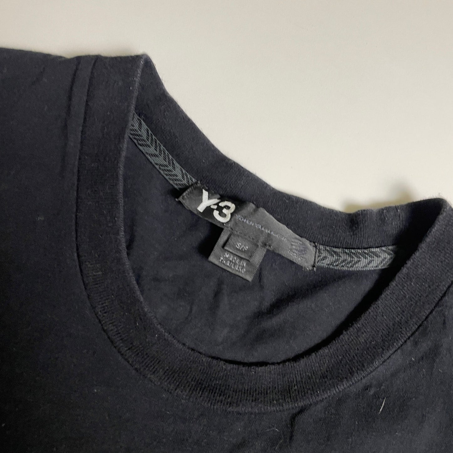 Y-3 printed logo t shirt