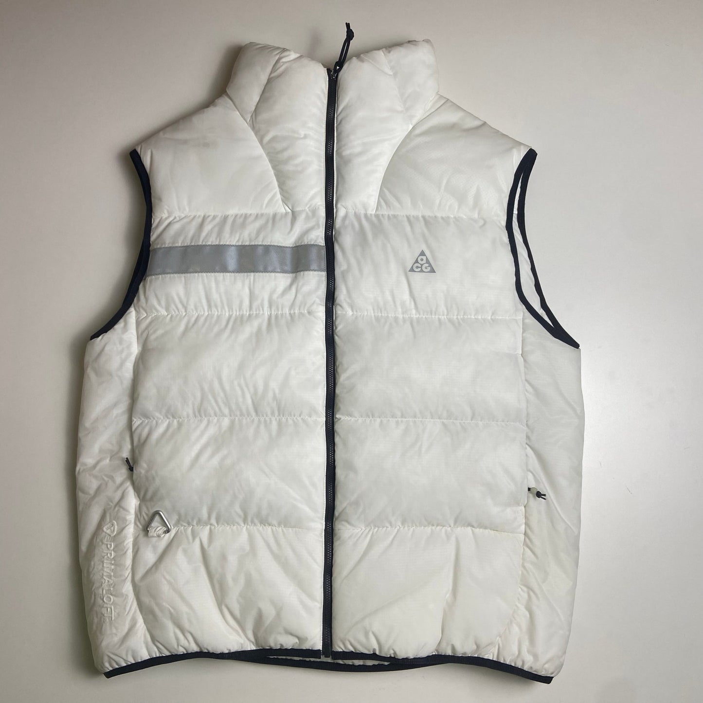 NIKE ACG white puffer vest NWT XL