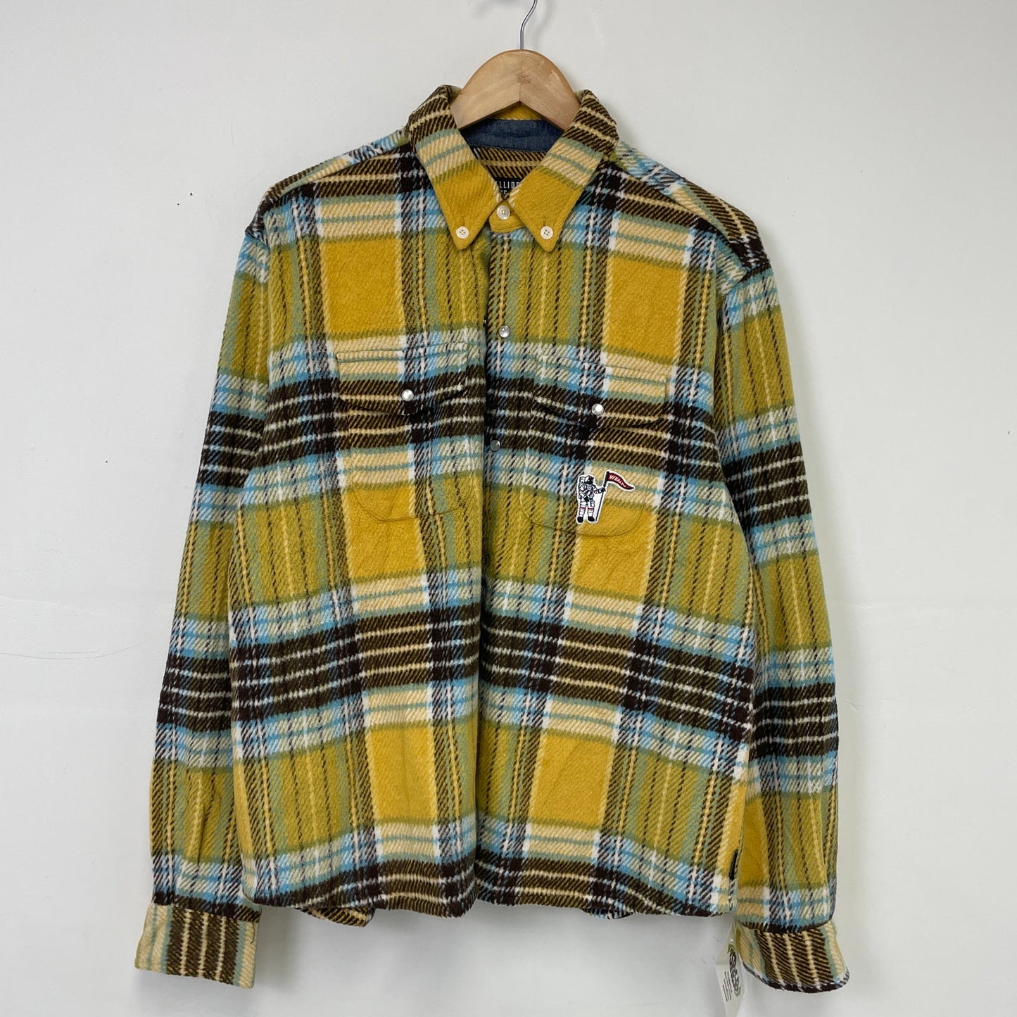 Billionaire boys club heavyweight flannel shirt L