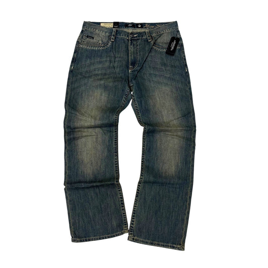 New Y2K Mark Ecko Straight Cut Baggy Jeans 38