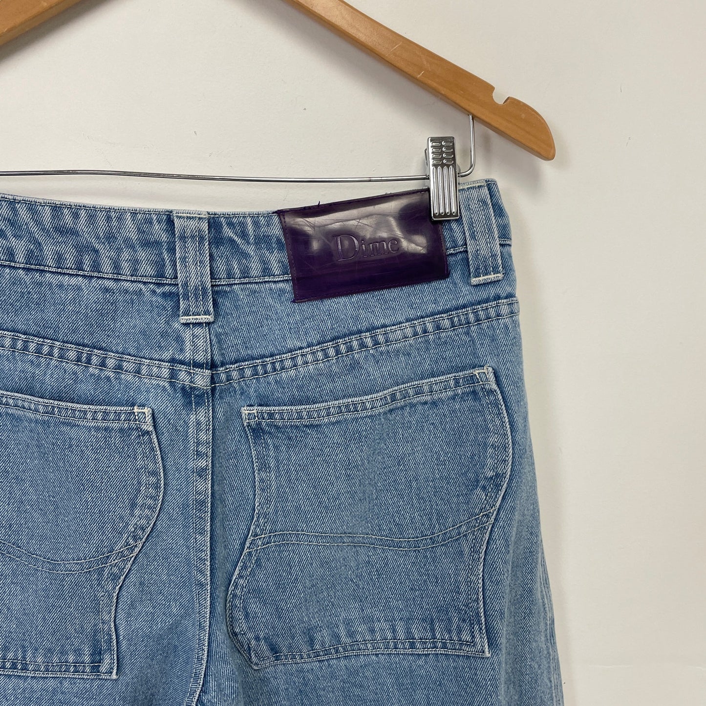 Dime baggy lightwash loose fit jeans 28