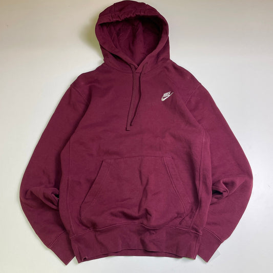 Nike burgundy hoodie XS