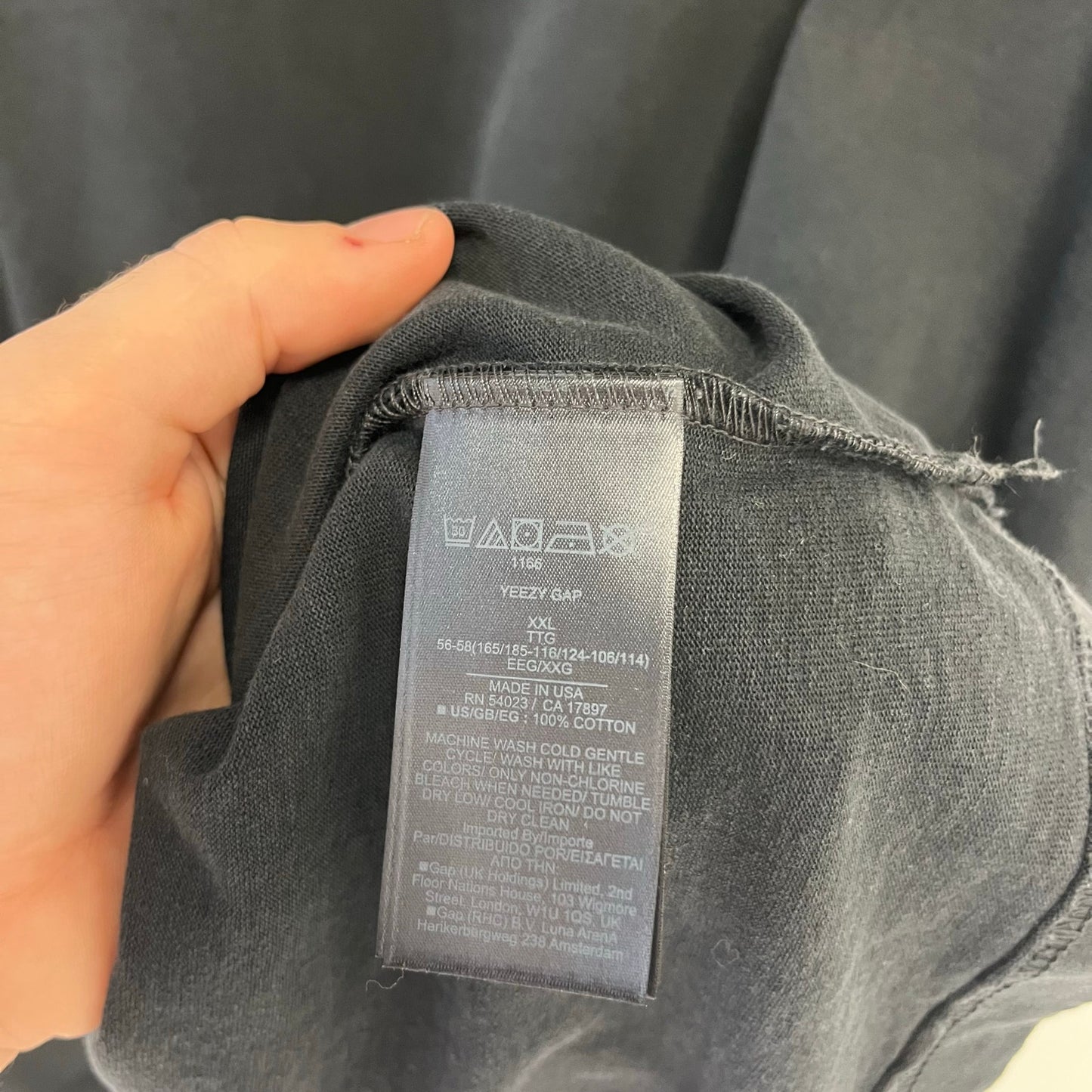 YZY Gap Balenciaga Shirt XXL