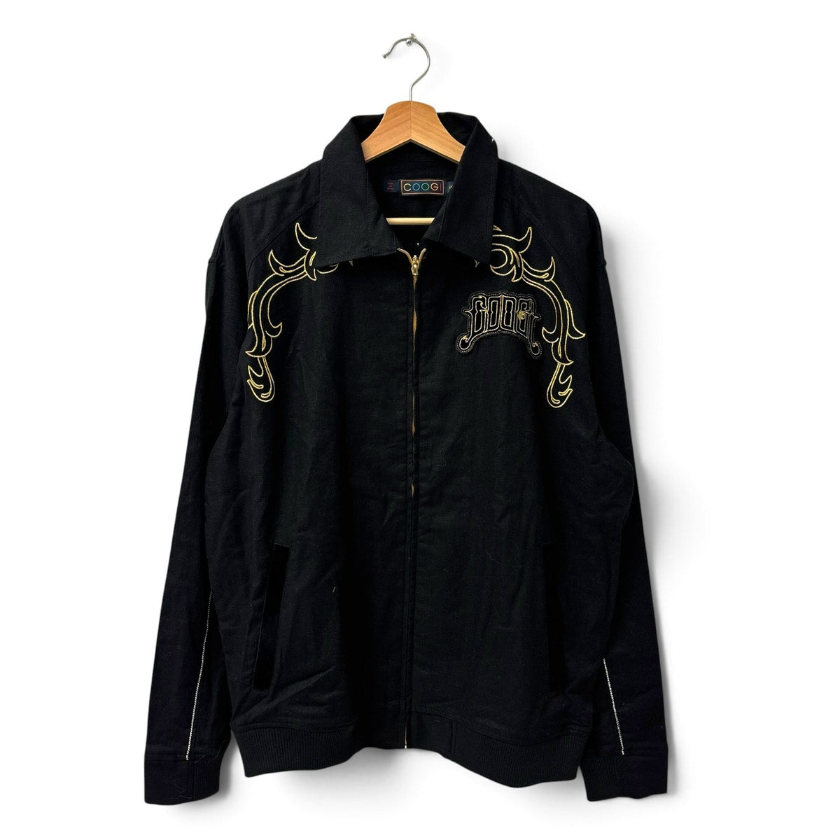 Vintage Coogi Dragon Full Zip Jacket L
