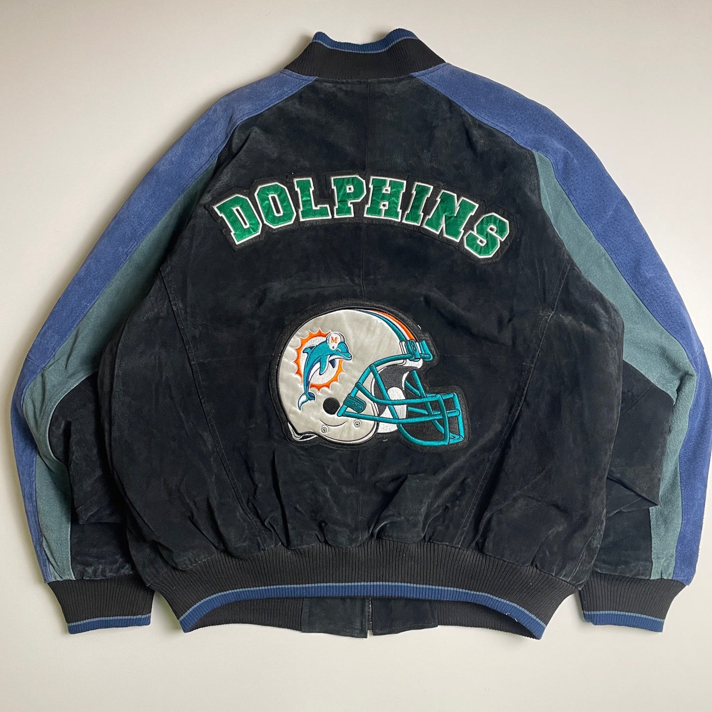 Miami Dolphins vintage suede jacket