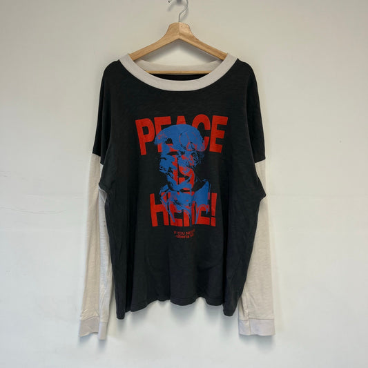 Siberia Hills Peace Is Here Long Sleeve Shirt XL