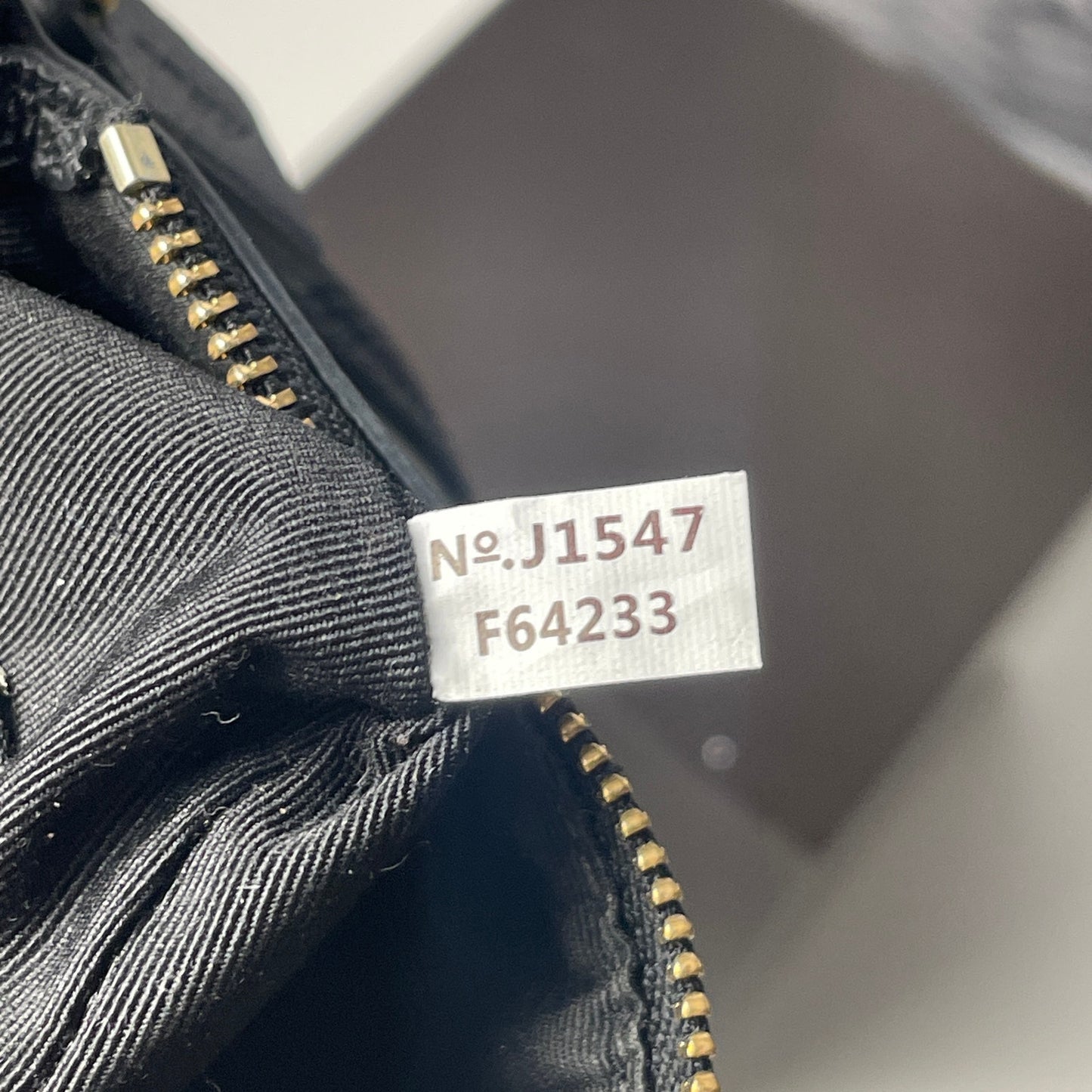 Coach wristlet monogram wallet bag