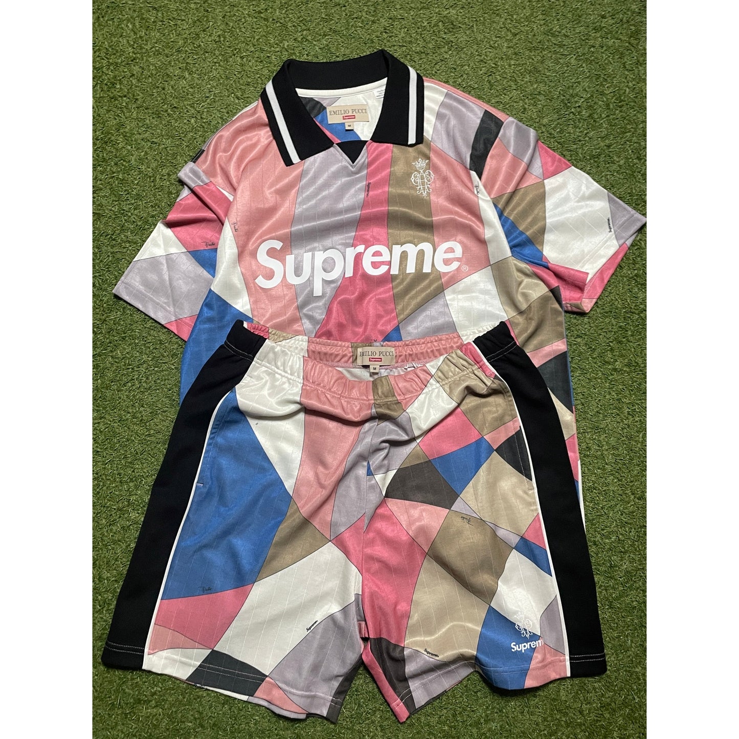 Supreme x Emilio Pucci soccer set