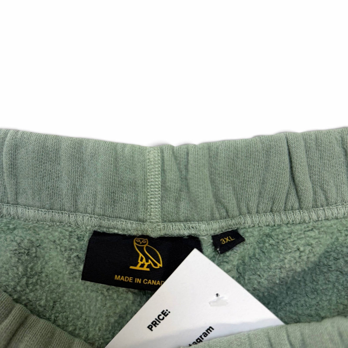 October’s Very Own Green OVO Sweatpants 3xl