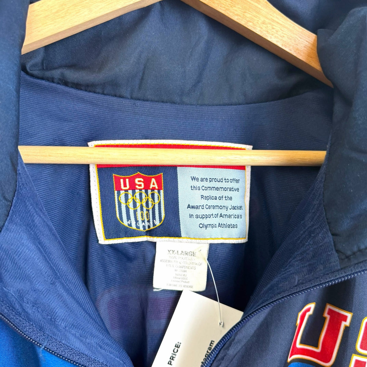 Champion USA Olympics Windbreaker Jacket XXL