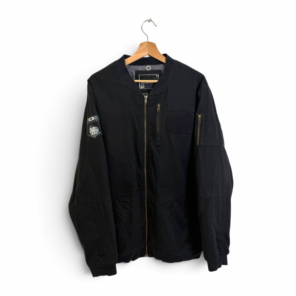 Y2K Oakley Tactical Bomber Jacket L