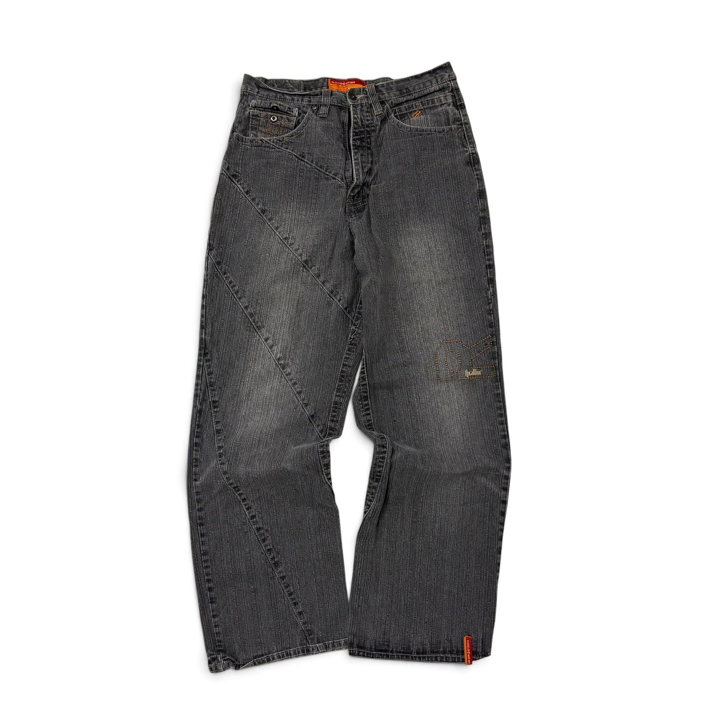 Y2K Roca Wear Washed Baggy Jeans Size 32