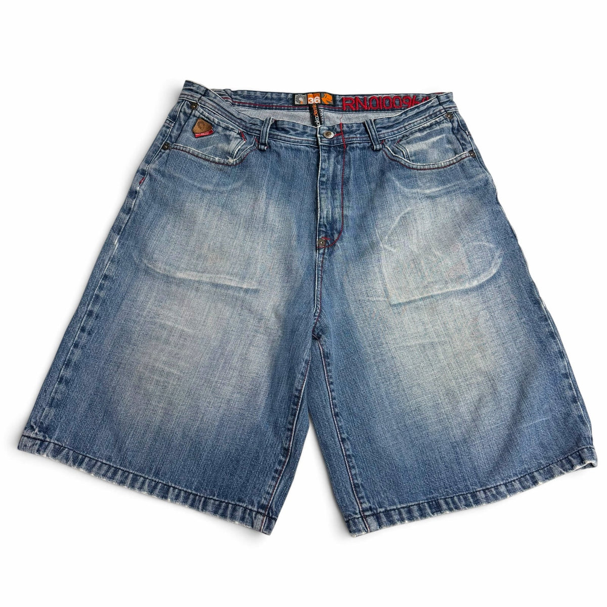 Akademiks Baggy Embroidered Jorts 36