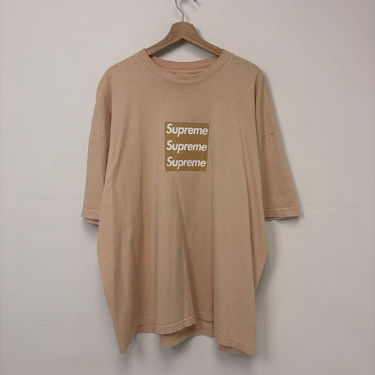 Asspizza x Supreme Triple Box Logo Tee XL