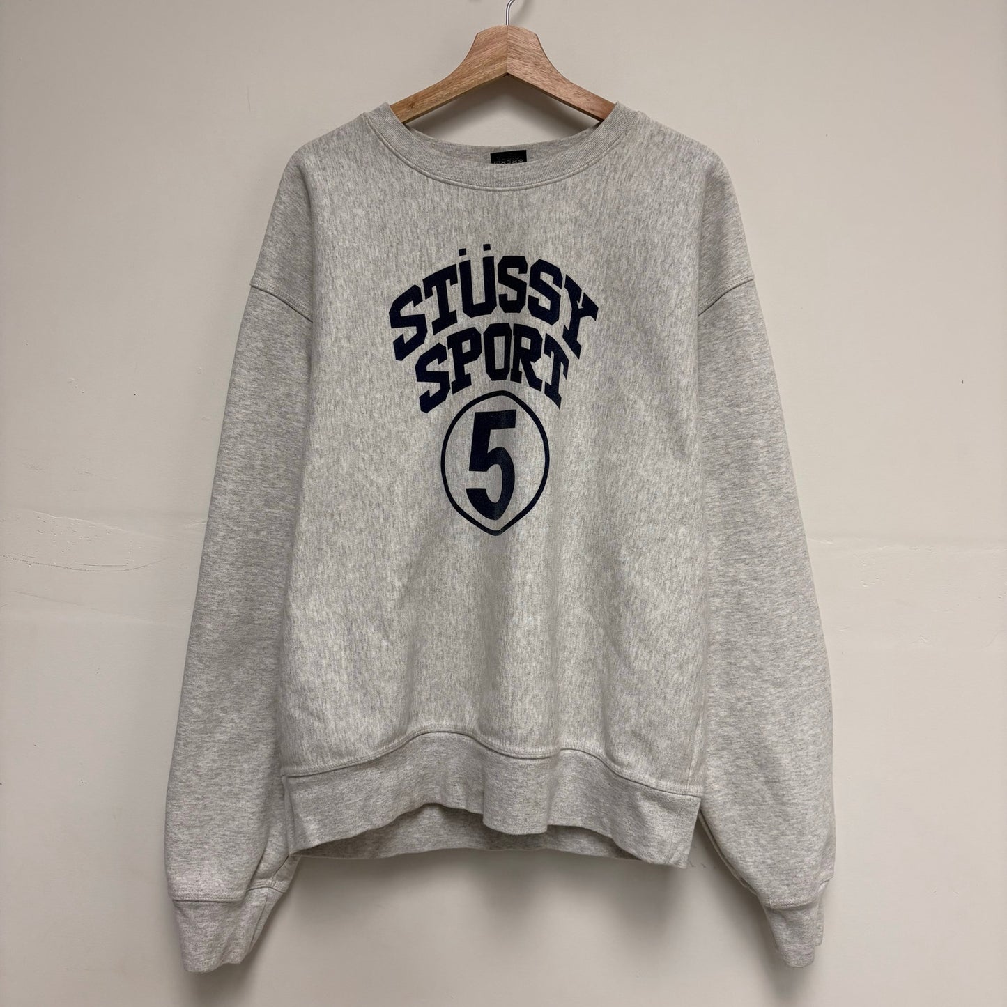 Stüssy 5 Sport crewneck XL