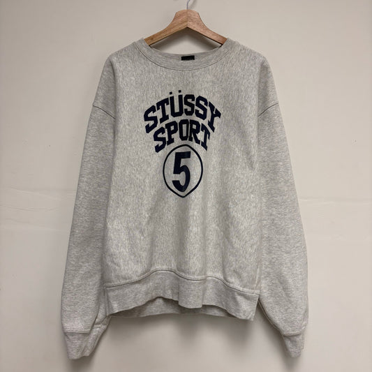 Stüssy 5 Sport crewneck XL