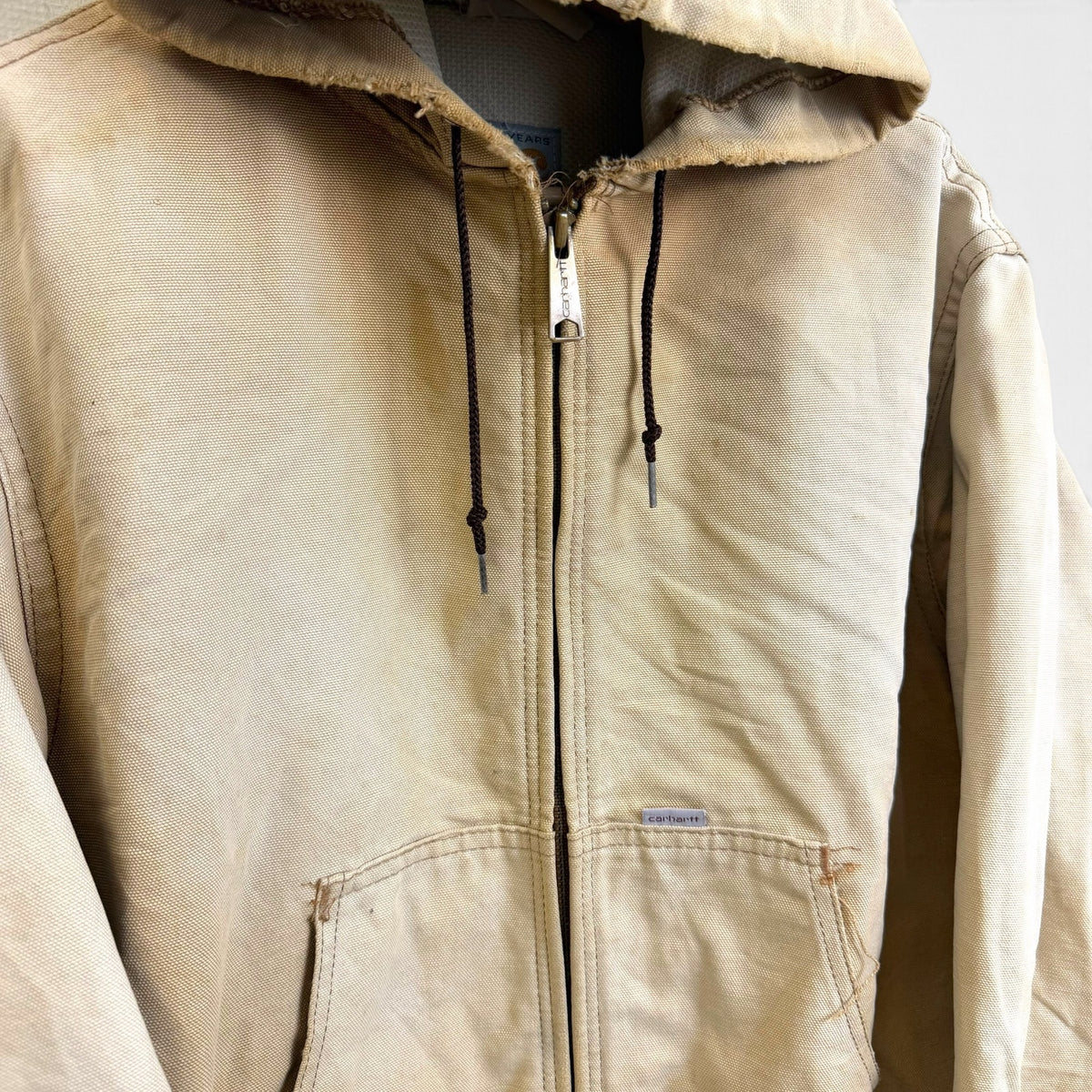Vintage 100 Year Anniversary Carhartt Tan Active Jacket M