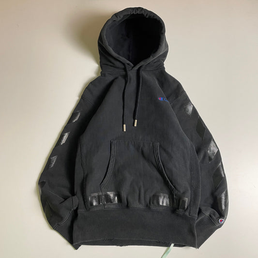 Offwhite x champion hoodie