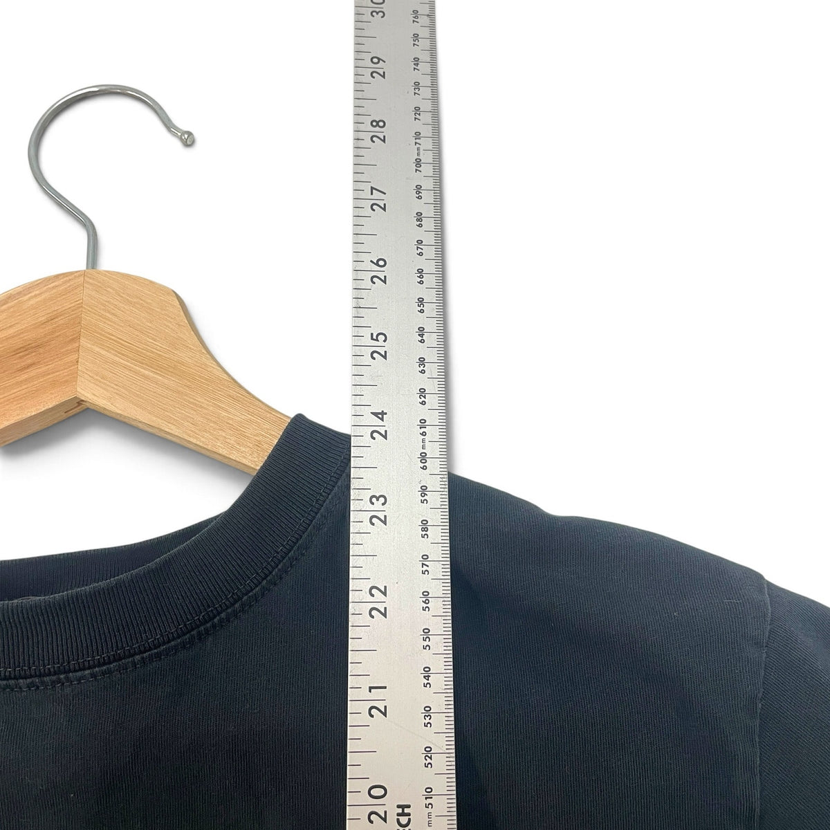 Balenciaga T Shirt Black Logo Shirt M