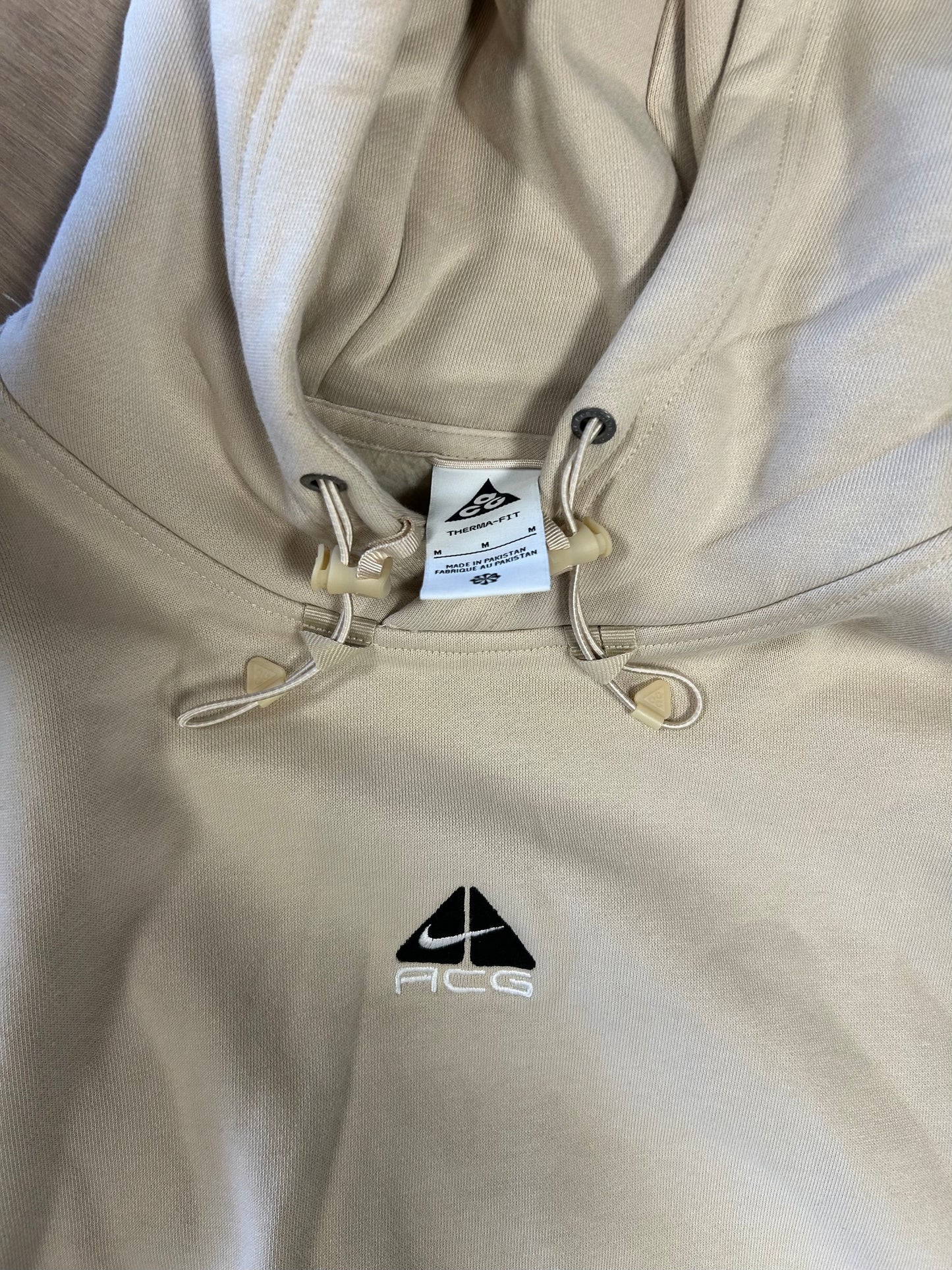Nike ACG brown hoodie (M)