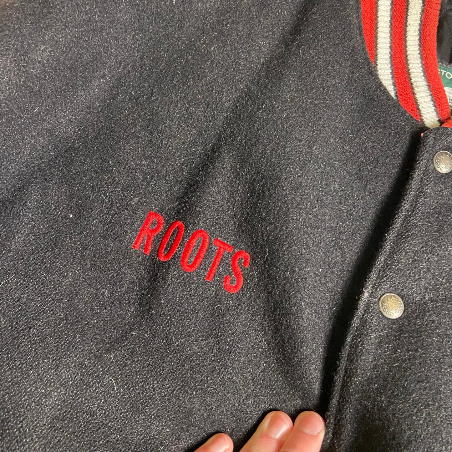 Roots Canada varsity jacket XXL