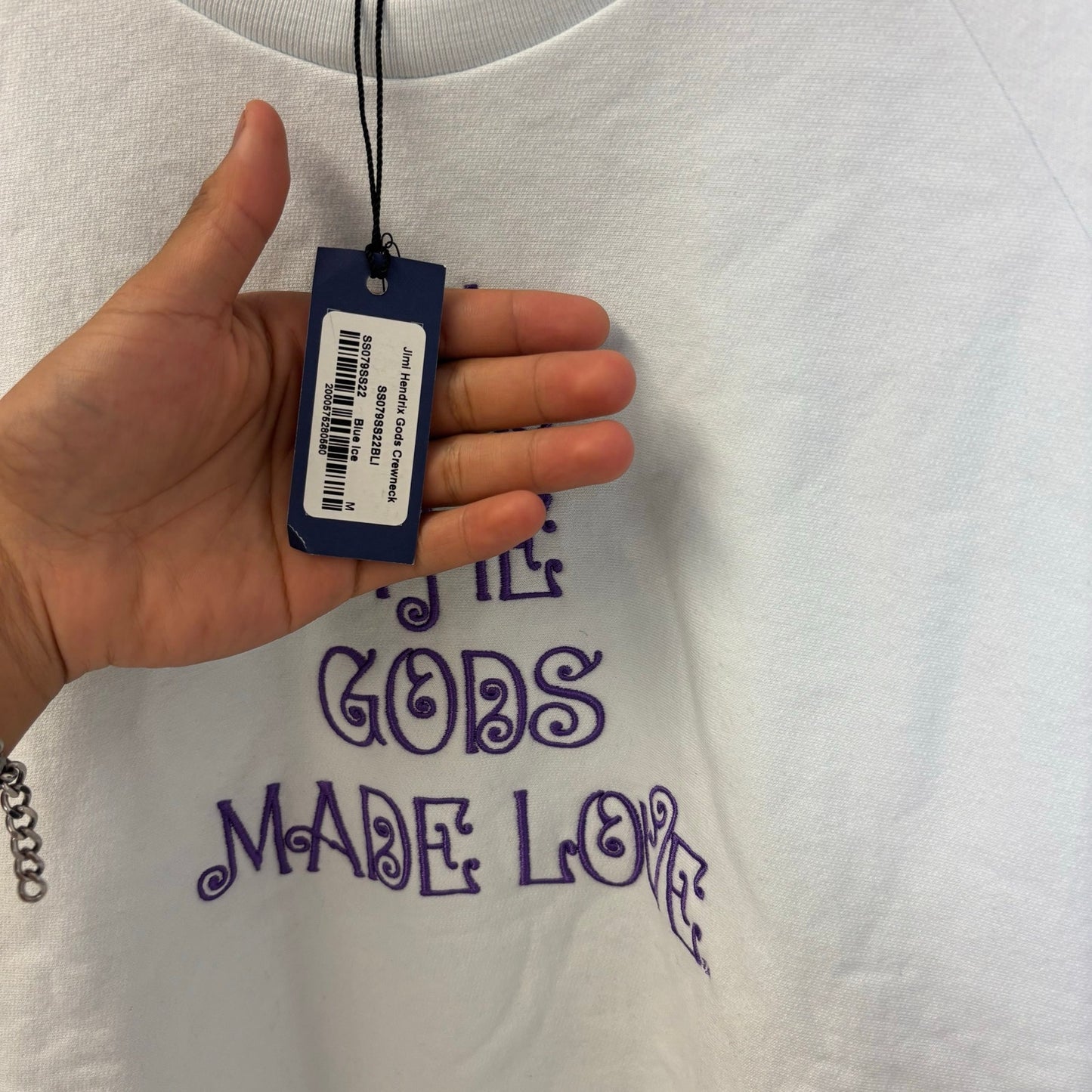 Noah X Jimi Hendrix Gods Made Love Crewneck M NWT