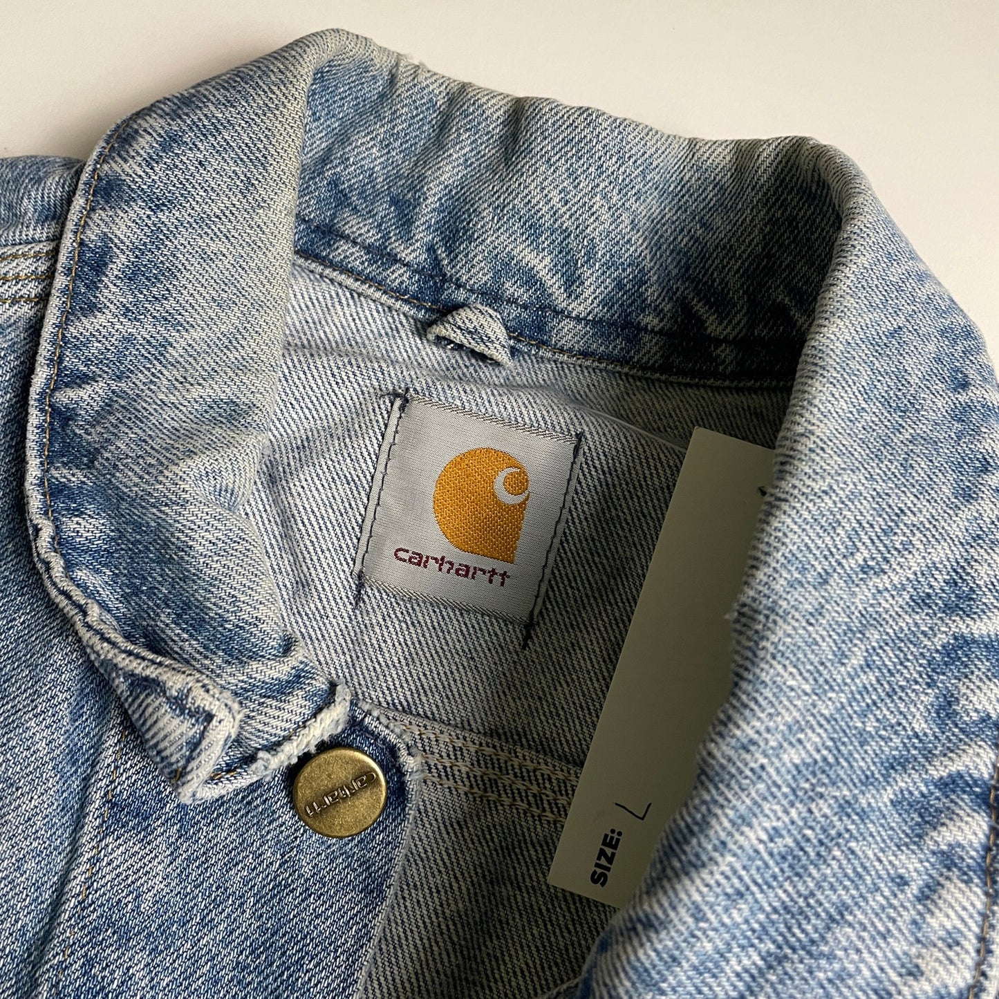 Carhartt type 3 denim trucker jacket