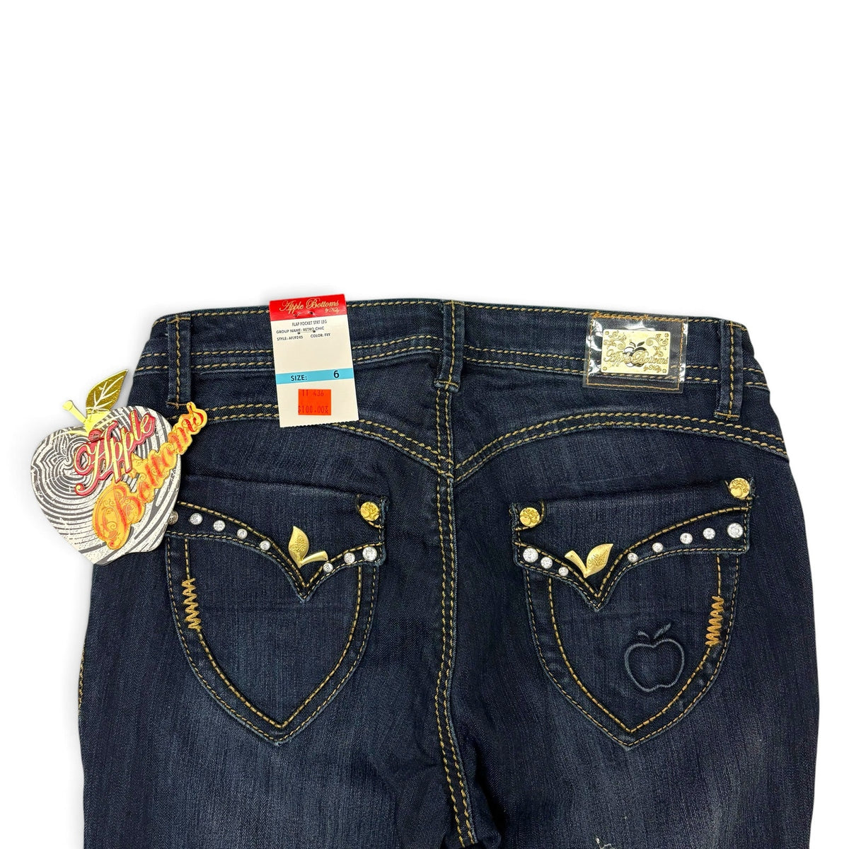 New Vintage Apple Flap Pocket Jeans 6