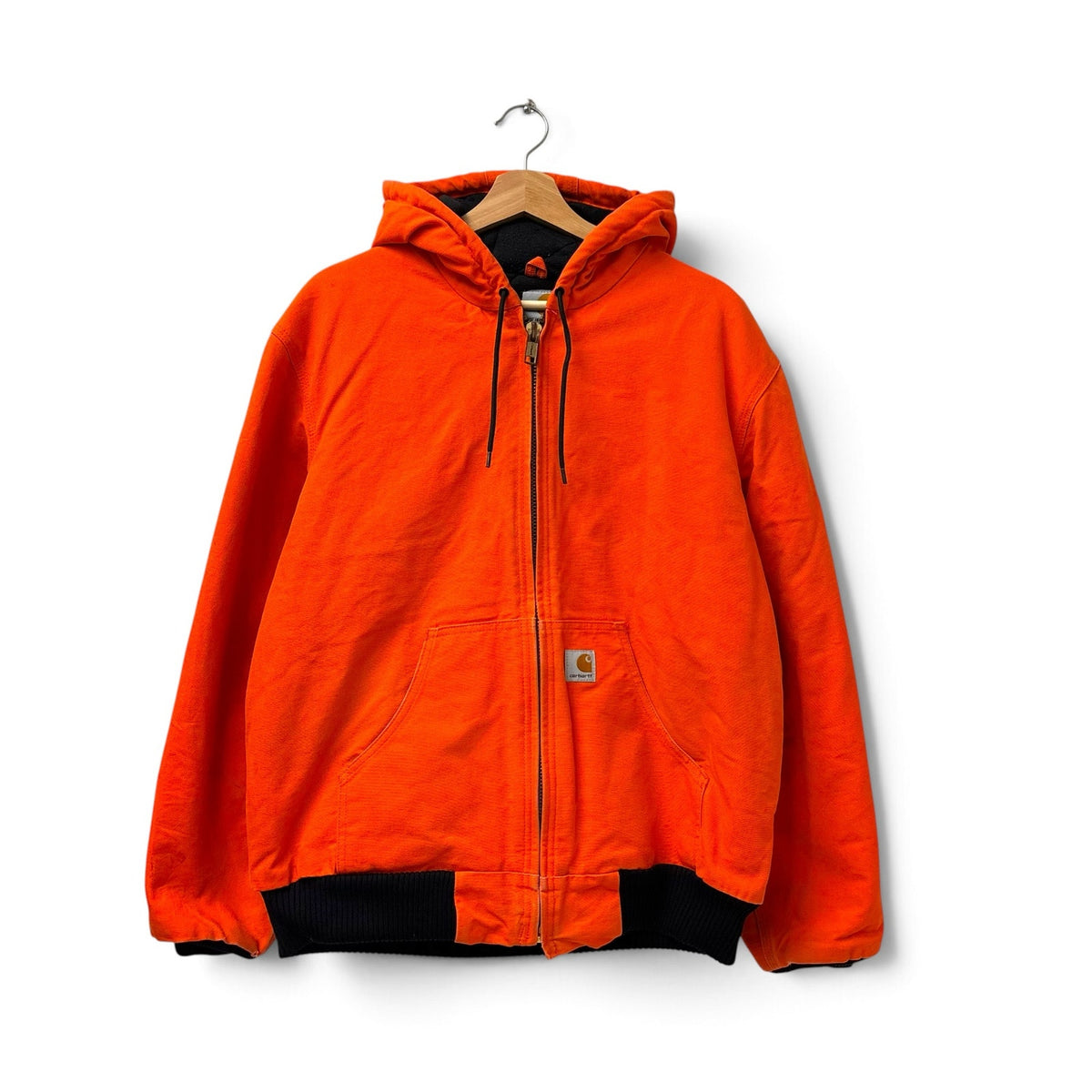 Vintage Carhartt J130 Blaze Orange Active Jacket M