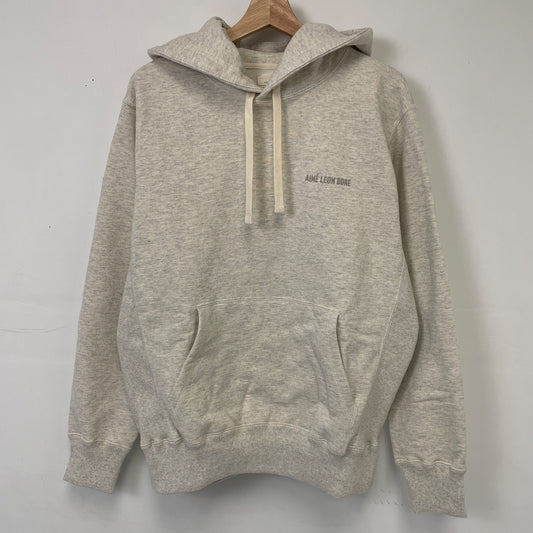 Aime Leon Dore Tonal Logo beige Hoodie L NEW
