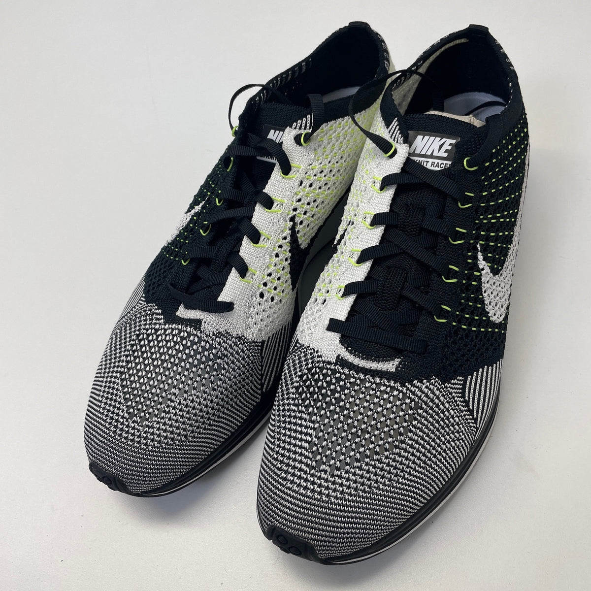 Nike Flyknit Racer Black 2014 size 11 NEW 526628-011