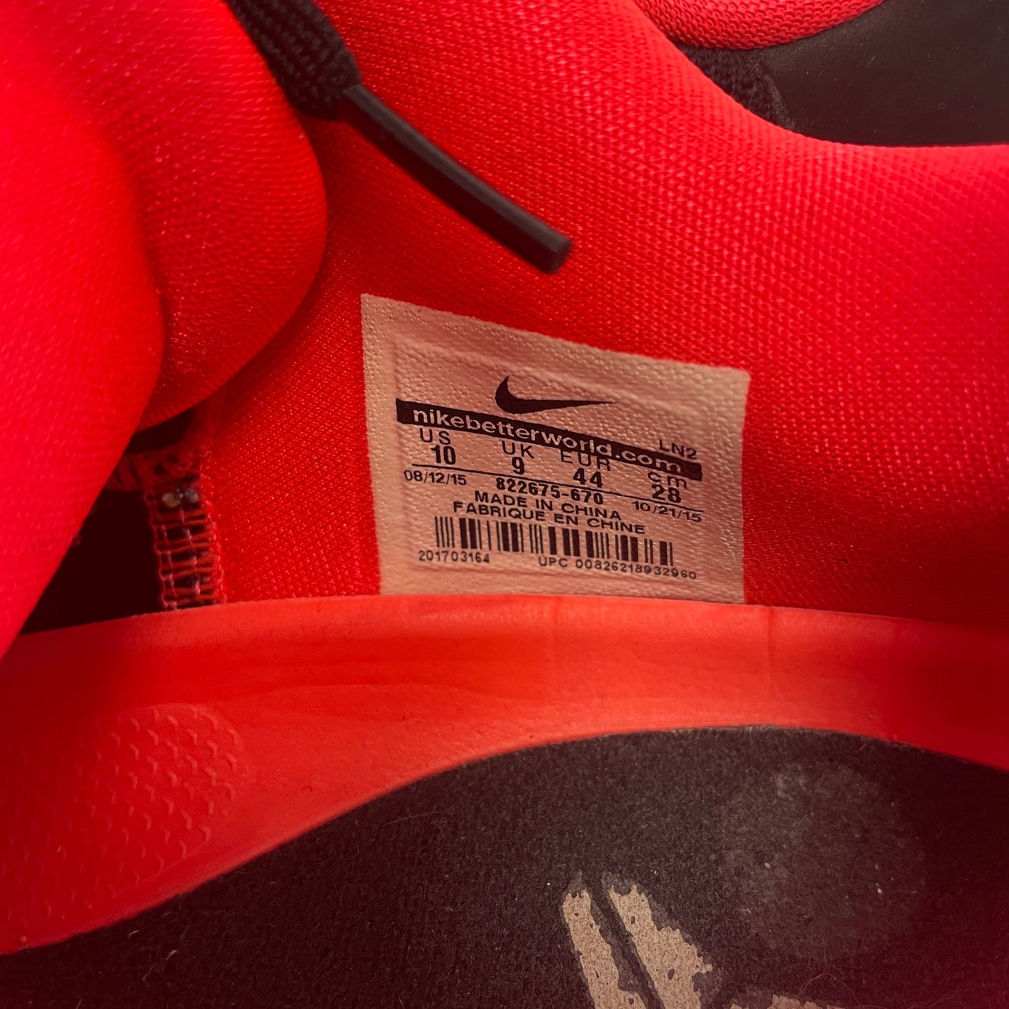 Kobe 11 Elite Low Achilles Heel size 10