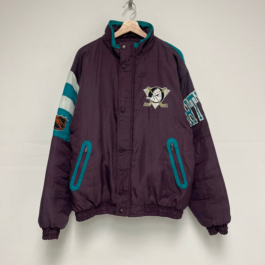 Vintage Starter Might Ducks Jacket L