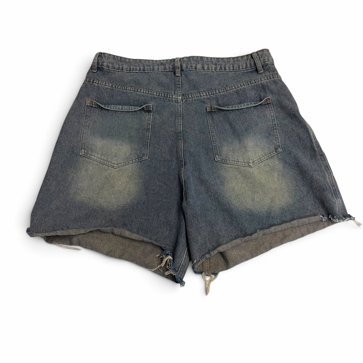 Vale Sports Divison Rhinestone Jorts 32