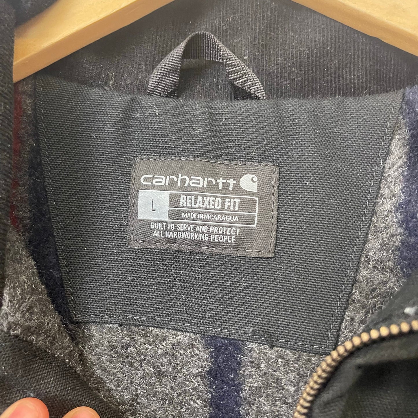 Carhartt Detroit Jacket J001 Black workwear jacket L