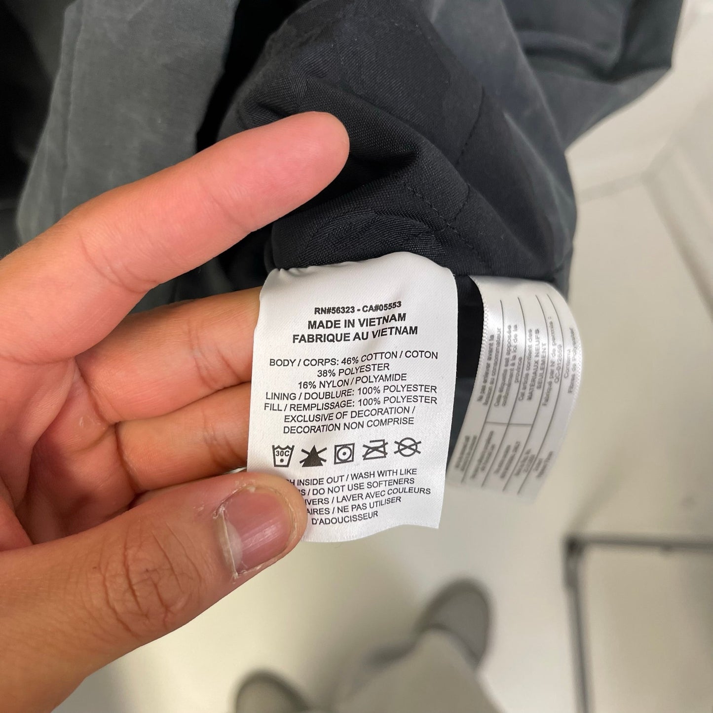 Jordan x A Ma Maniere Hooded Jacket black L