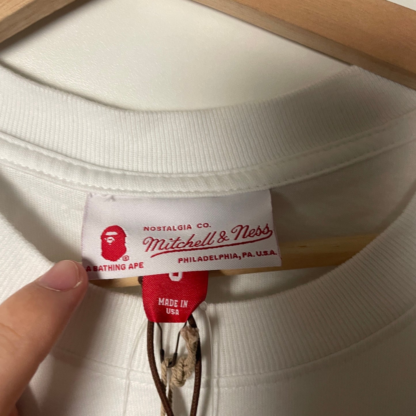 BAPE x Knicks Tee white NWT L