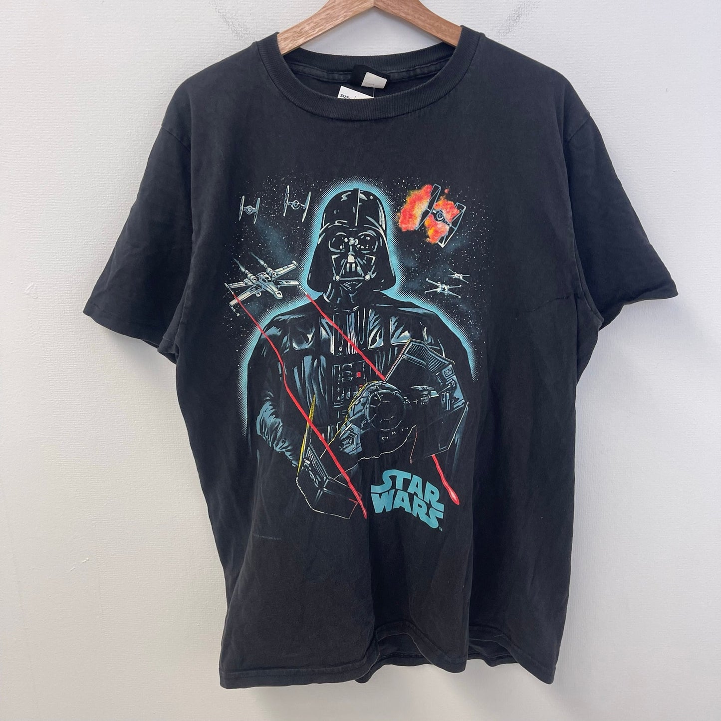Vintage Star Wars Shirt Darth Vader L