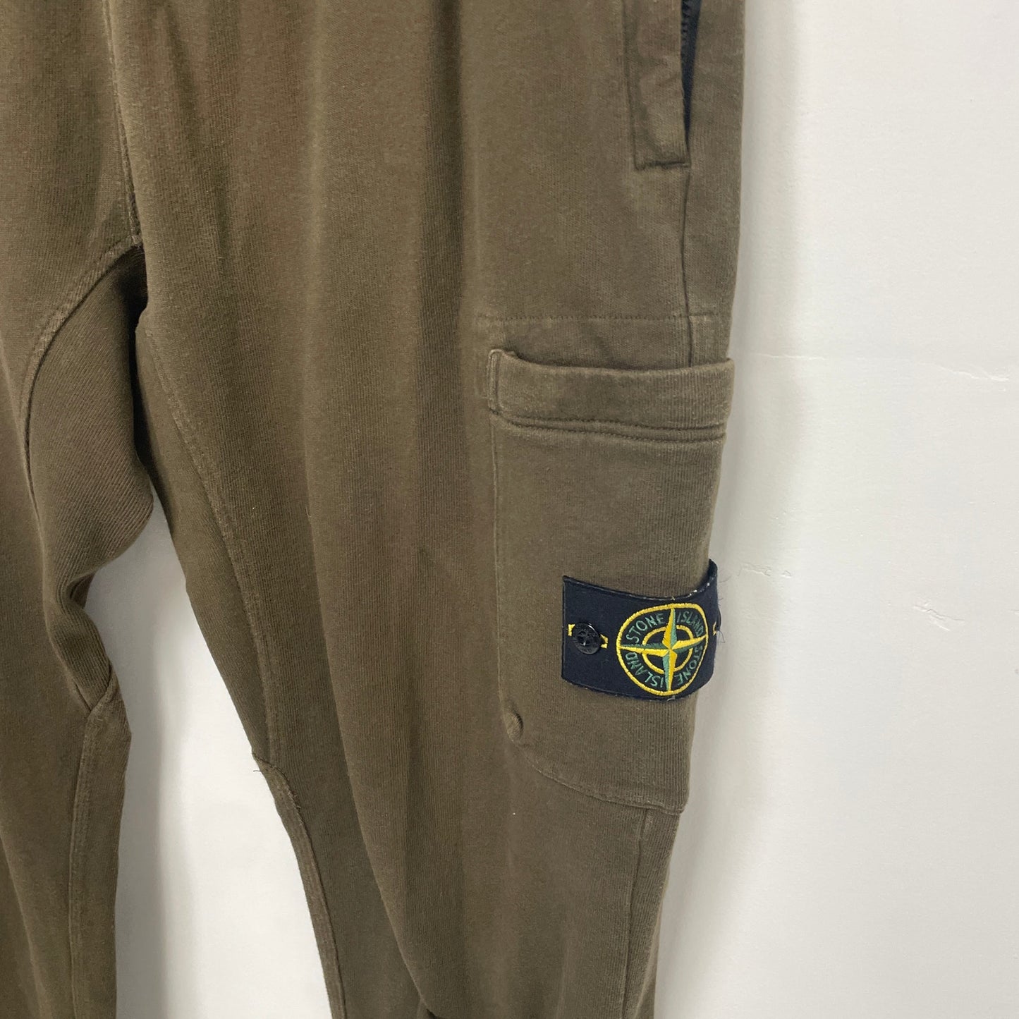 Stone Island Track Pant Green Logo Patch XL